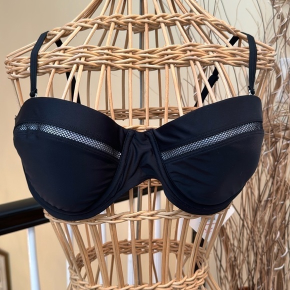 6 Shore Road 🌟🔥by Pooja NWT black bikini top - Picture 2 of 9